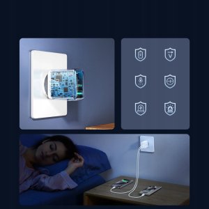 Ładowarka Joyroom Ładowarka Joyroom JR-TCF21 sieciowa USB-C / USB-A 20W PD / QC 3.0 - biała 12