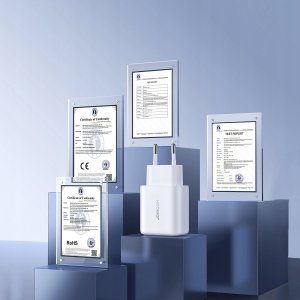 Ładowarka Joyroom Ładowarka Joyroom JR-TCF12 sieciowa 2x USB-C 20W PD / QC 3.0 - biała 14