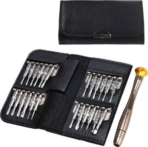 Verk Wkrętaki magnetyczne precyzyjne 25 w 1 etui Wkrętaki magnetyczne precyzyjne 25 w 1 etui 1