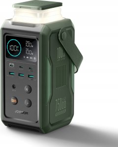 Joyroom Powerbank Joyroom JR-PBF10 75000mAh 100W 3x USB-C 3x USB-A ze składaną latarką i rączką - zielony 6