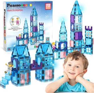 Happy Kiddo PT72 KLOCKI MAGNETYCZNE 72w1 PICASSO TILES 1