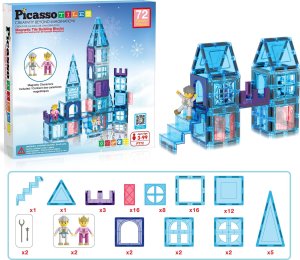 Happy Kiddo PT72 KLOCKI MAGNETYCZNE 72w1 PICASSO TILES 3