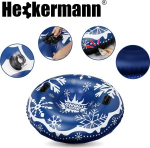 Heckermann Sanki dmuchane Heckermann Granatowe 2