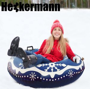 Heckermann Sanki dmuchane Heckermann Granatowe 5