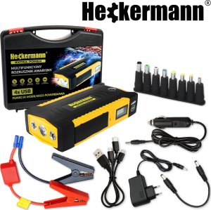 Heckermann Jump starter Heckermann TM19B Zestaw rozruchowy do samochodu POWER BANK 18000mAh 8