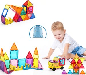 Happy Kiddo PC61 KLOCKI MAGNETYCZNE 61w1 PICASSO TILES 5