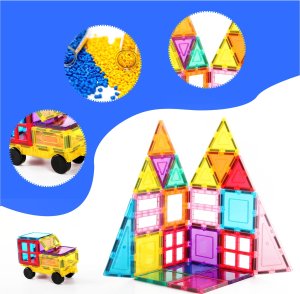 Happy Kiddo PC61 KLOCKI MAGNETYCZNE 61w1 PICASSO TILES 6