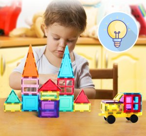 Happy Kiddo PC61 KLOCKI MAGNETYCZNE 61w1 PICASSO TILES 8