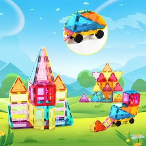 Happy Kiddo PC61 KLOCKI MAGNETYCZNE 61w1 PICASSO TILES 9