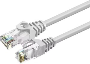 ZOY Kabel Sieciowy Ethernet Cat. 6a UTP CCA Szary 0,25m ZCR025G 1