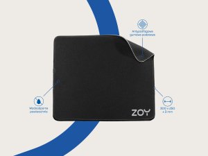 Podkładka ZOY czarna ZMP30 3