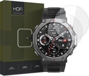 Hofi SZKŁO HARTOWANE GLASS PRO+ 2-PACK AMAZFIT T-REX 3 CLEAR 1