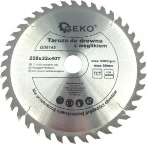 Geko Tarcza do drewna 230x22x40T (40/50) 2