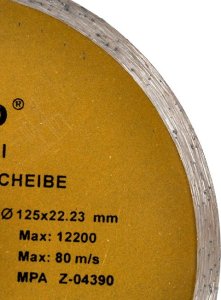 Geko Tarcza diam.125mm Pełna GEKO PROFI (100) 2