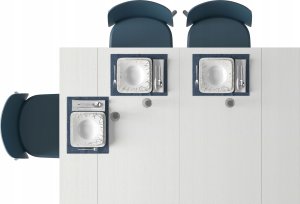 Selsey Włoski stół rozkładany Roma 90x45/190 cm beż 6