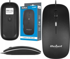 Mysz Rebel Mysz Rebel WDM210 Czarna 6