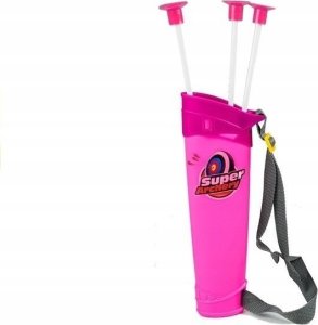 LeanToys Łuk z Tarczą + 3 Strzały na Przyssawki Różowy 4