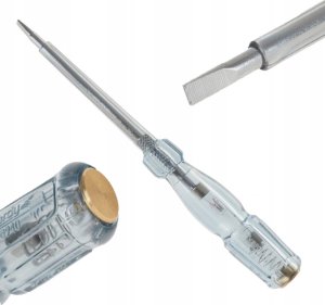 Tvardy Próbnik napięcia 182mm 100-250V - kartonik wystawowy (24/360) 1