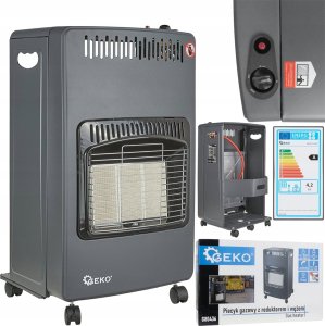 Geko Piecyk gazowy w zestawie z reduktorem i wężem 4,2kW – typ 2 (1) 1