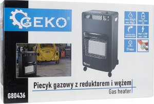 Geko Piecyk gazowy w zestawie z reduktorem i wężem 4,2kW – typ 2 (1) 12