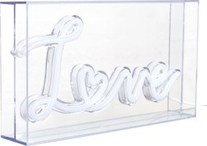 Dekoracja świąteczna Intesi INTESI LAMPA LED LOVE AKRYLOWA 1