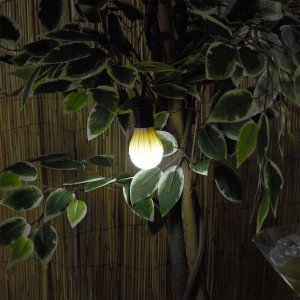 Intesi INTESI LAMPKA ŻARÓWKA KEMPINGOWA SZARA CIEMNA 2