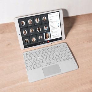 Zenwire Klawiatura Bezprzewodowa Bluetooth z Touchpadem SLIM do Telefonu Tabletu iPad Zenwire WLK-619 2