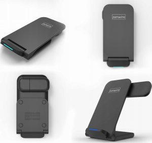 Ładowarka Zenwire Ładowarka Indukcyjna Bezprzewodowa 3w1 USB-C Telefonu iPhone Samsung Watch QI 15W Zenwire A11B 5