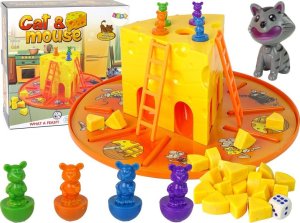 LeanToys Gra Zręcznościowa Kot i Mysz LEAN Toys 1