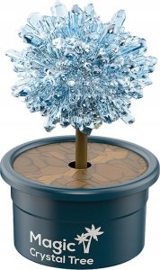 LeanToys Magiczne Drzewko Hodowla Kryształów Doświadczenia Niebieskie LEAN Toys 2