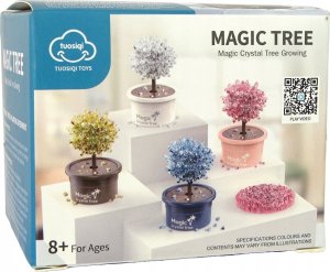 LeanToys Magiczne Drzewko Hodowla Kryształów Doświadczenia Niebieskie LEAN Toys 5