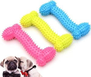 Nuxie NUXIE Zabawka gumowa dla psa kość 11cm 2
