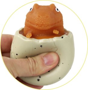 LeanToys Zabawka Antystresowa Dinozaur W Jajku Gniotek Squishy LEAN TOYS 3