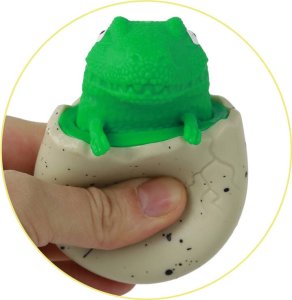 LeanToys Zabawka Antystresowa Dinozaur W Jajku Gniotek Squishy LEAN TOYS 5