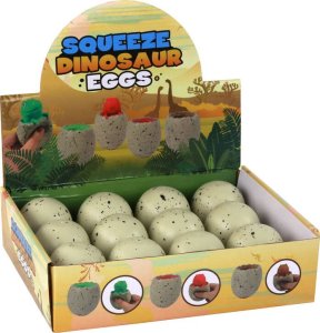 LeanToys Zabawka Antystresowa Dinozaur W Jajku Gniotek Squishy LEAN TOYS 6
