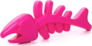 Nuxie NUXIE Gumowa zabawka dla psa w kształcie szkieletu ryby 12,5cm 4