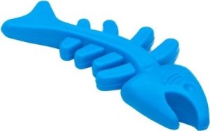 Nuxie NUXIE Gumowa zabawka dla psa w kształcie szkieletu ryby 12,5cm 5