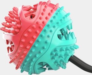 Nuxie Zabawka piłka szarpak z przyssawką 43cm 6