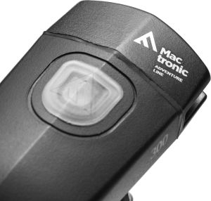 MacTronic Lampa rowerowa przednia ROY 01, 300 lm, ładowalna, zestaw (akumulator, kabel USB, uchwyt, montaż na kask) (ABF0031) 3