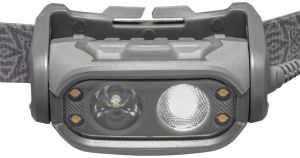 Latarka czołowa MacTronic Latarka czołowa Phantom ze światłem skupionym i rozproszonym 500lm 4xAA (AHL0016) 16