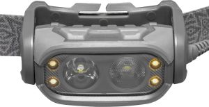 Latarka czołowa MacTronic Latarka czołowa Phantom ze światłem skupionym i rozproszonym 500lm 4xAA (AHL0016) 4