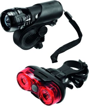 Falcon Eye Zestaw lamp rowerowych, JOYRIDE, bateryjne (3x AAA / 3x AAA), zestaw (2x uchwyt) (FBS0011) 2