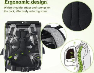 Nuxie Transporter/plecak dla zwierząt rozkładany duży xl premium 4