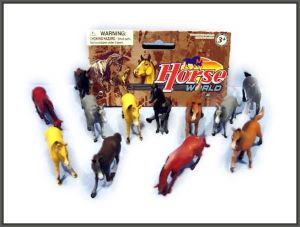 Figurka Hipo Konie mini, 12 sztuk (HSH020) 1