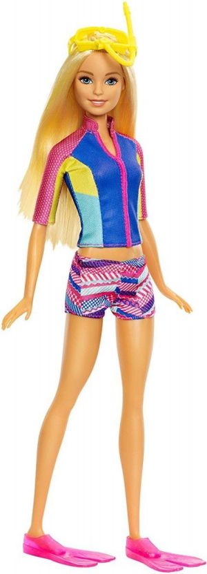 Lalka Barbie Mattel Barbie Nurkowanie z delfinem, zestaw (FBD63) 4