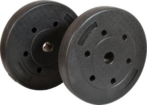 Eb Fit obciążenie betonowe 5 kg FI30 kolor czarny 2