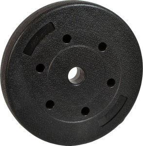 Eb Fit obciążenie betonowe 5 kg FI30 kolor czarny 1