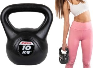 Kettlebell Enero Fit 589195 bitumiczny 10 kg 3