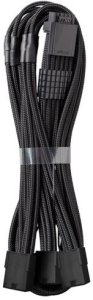 CableMod 12VHPWR - PCIe 8-pin x3, 0.45m, Czarny (CM-PCAB-16P3-N45KK-5PK-R-SS) 1