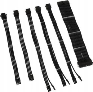 Kabel zasilający Kolink Kolink Core Adept Braided Cable Extension Kit - Black 2